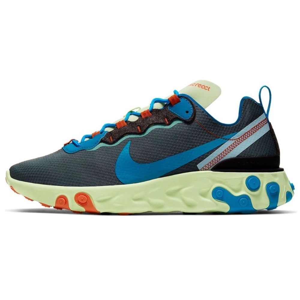 Nike React Element 55 SE | Volt Stardust | CT1142 700 | Men's Sz 8 | Brand New